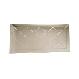 Hanah Home Espejo de Hotel A306Y Plateado